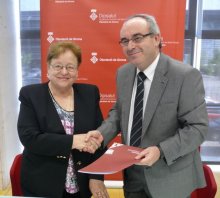 Dipsalut i la Fundació Jaume Casademont signen un conveni per a les beques Educar Menjant