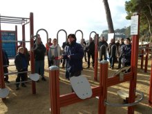 Dipsalut i l’Ajuntament de Lloret de Mar han inaugurat els Parcs Urbans de Salut del municipi