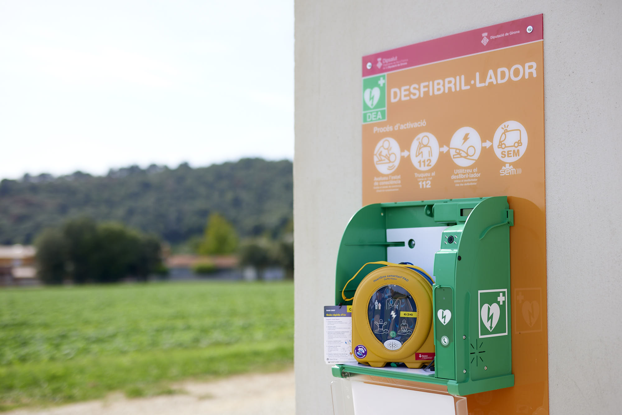 Desfibril·lador Extern Automàtic fixe de Dipsalut