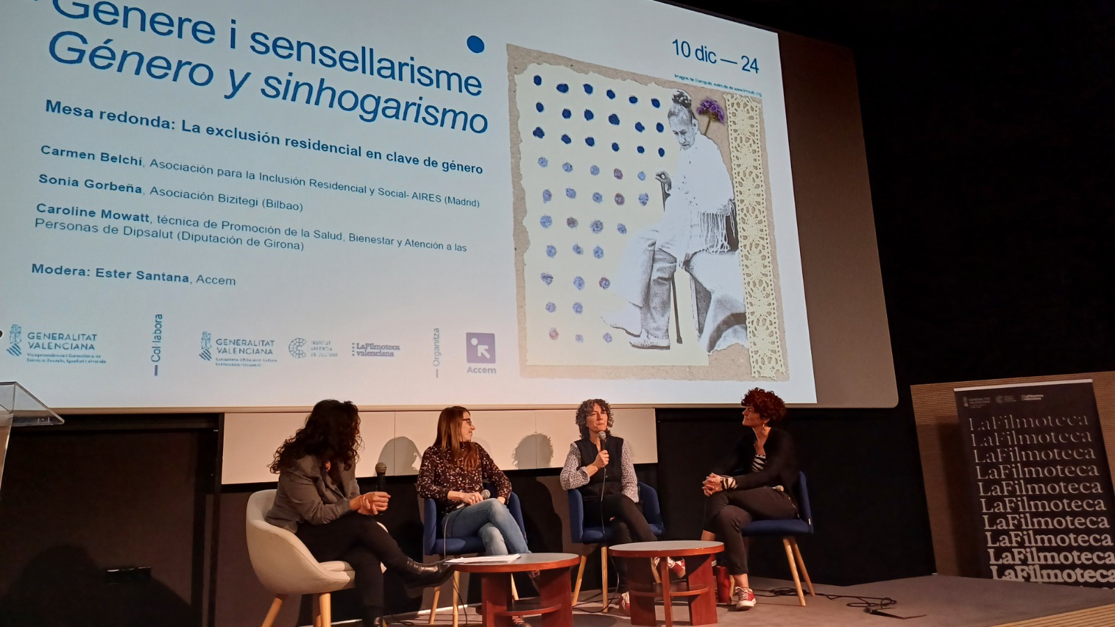 Taula rodona de la III Jornada de Gènere i Sensellarisme de l’ONG ACCEM