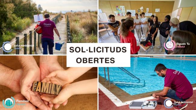 Ja podeu sol·licitar els programes de piscines i platges i el programa per a Famílies de Dipsalut