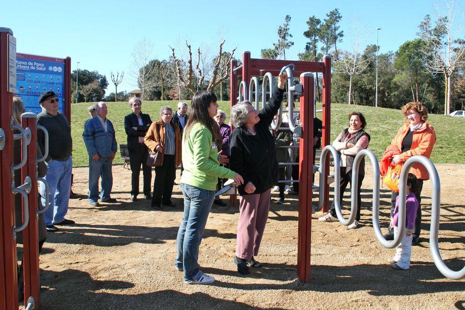 Aiguaviva inaugura el Parc Urbà de Salut