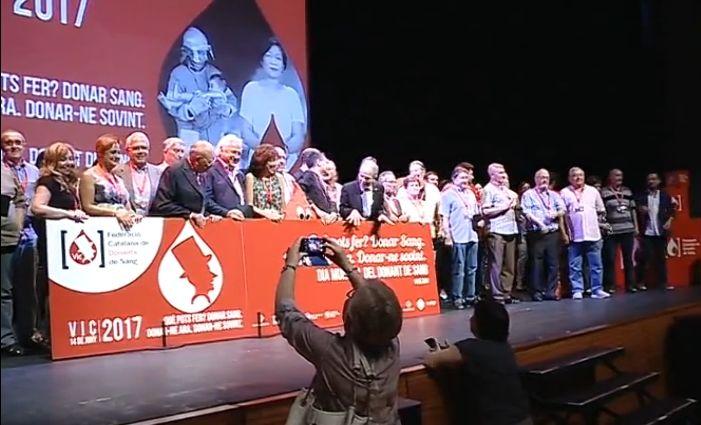 Acte celebració Dia Mundial del Donant de Sang 2017