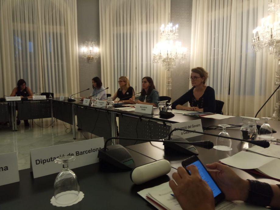 Acte de presentació del pla de treball per al Pacte Nacional per a l'Eradicació de la Violència Masclista