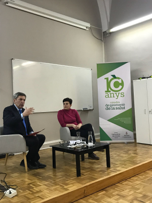 Imatge de la primera de les converses, celebrada el passat mes de març