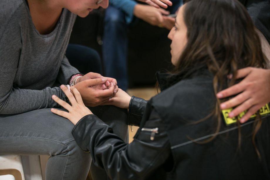 Simulacre d'atenció psicològica en emergències realitzat a Platja d'Aro.