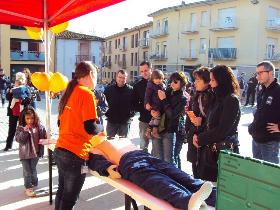 Dipsalut participa en els actes solidaris per la Marató de TV3