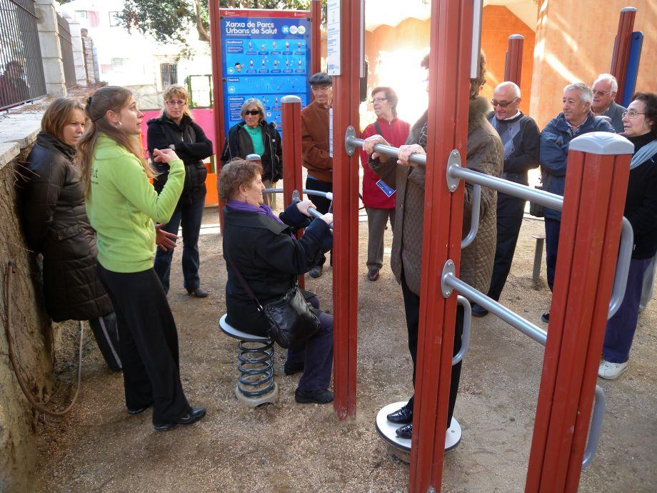 Dipsalut i l’ Ajuntament de Portbou inauguren el Parc Urbà de Salut del municipi