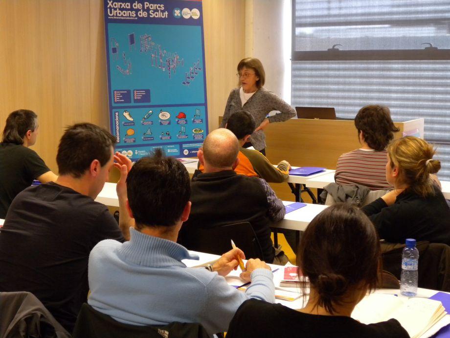 Curs per a dinamitzadors dels Parcs Urbans de Salut i les Xarxes d'Itineraris Saludables