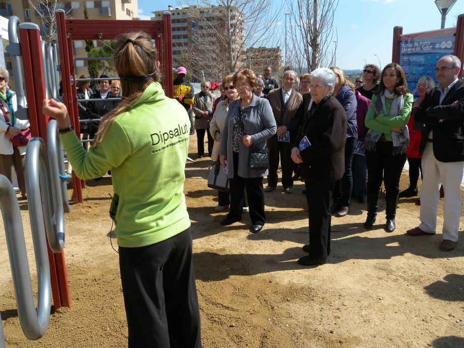 Salt inaugura els seus Parcs Urbans de Salut
