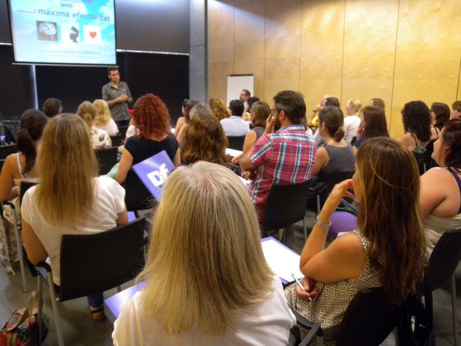 Un dels cursos per a docents implicats en el Sigues tu
