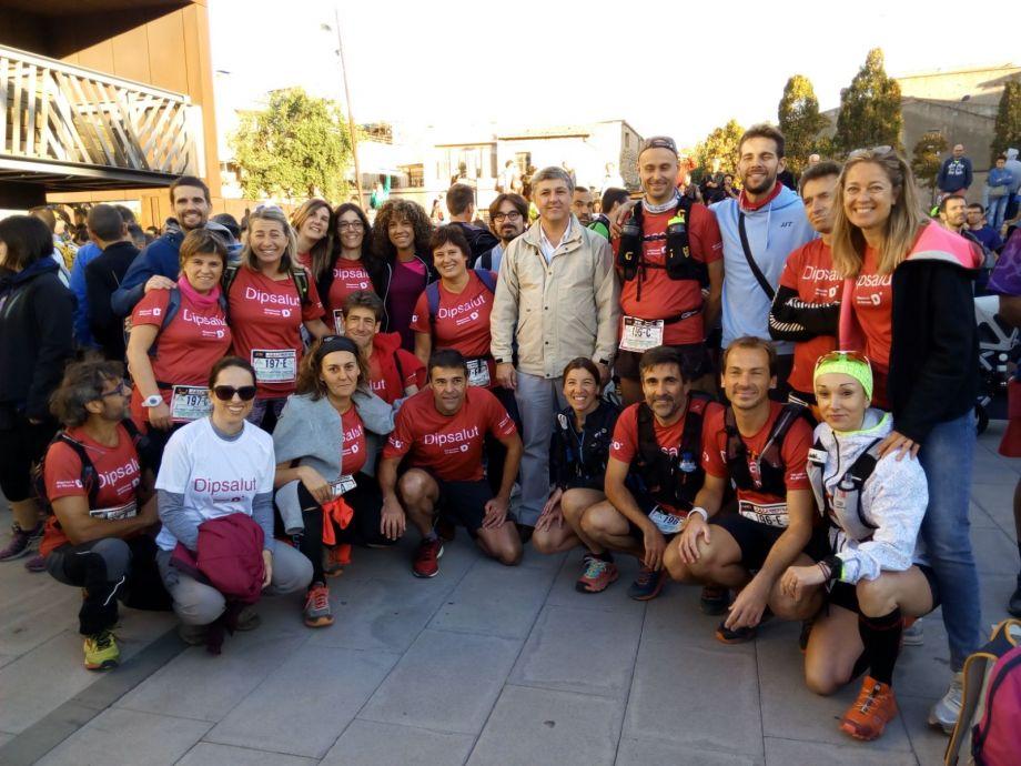 Participants a l'Oncotrail 2017