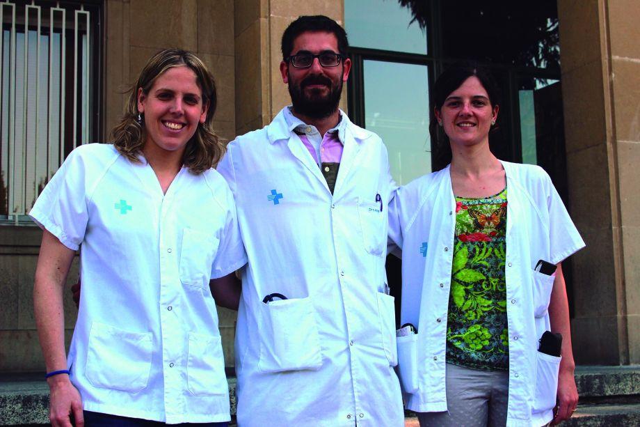 els tres guanyadors de les beques