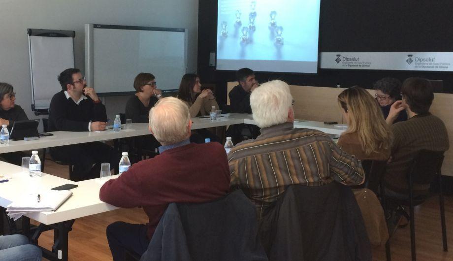 Una de les sessions del procés participatiu de reflexió