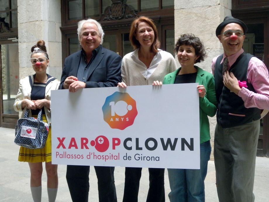 Josep M. Corominas, Marta Madrenas, i membres de Xaropclown