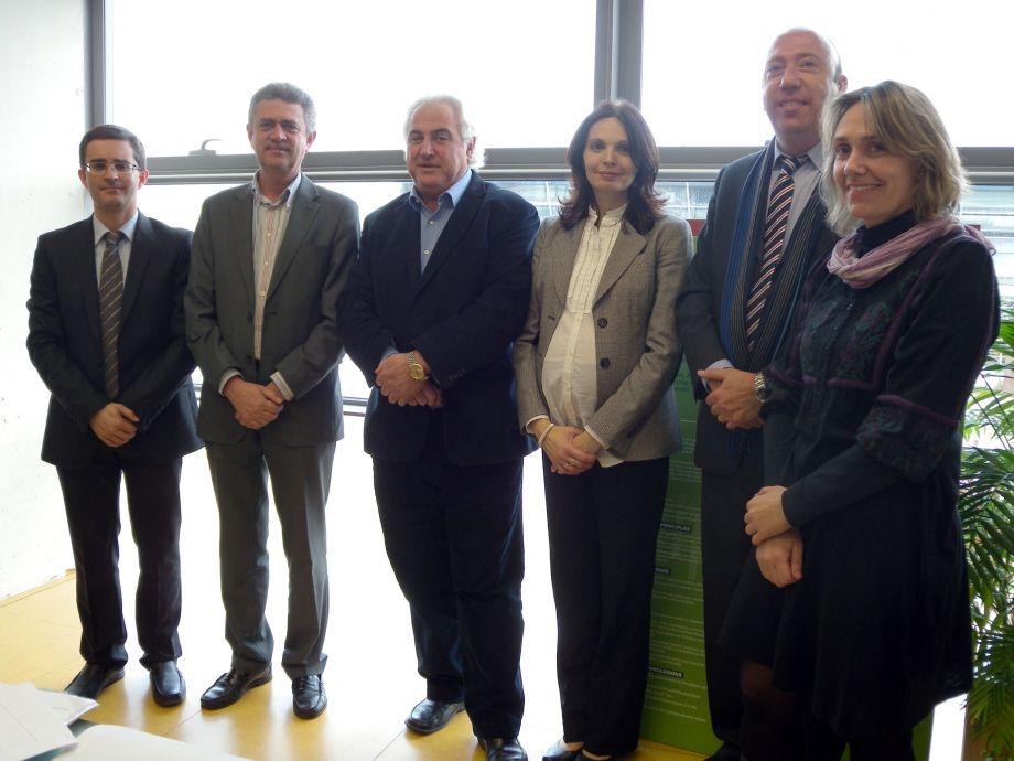 Els senadors gironins visiten Dipsalut