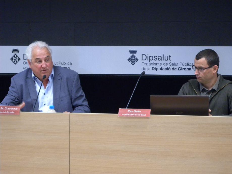 Roda de premsa de Josep M. Corominas i Pau Batlle