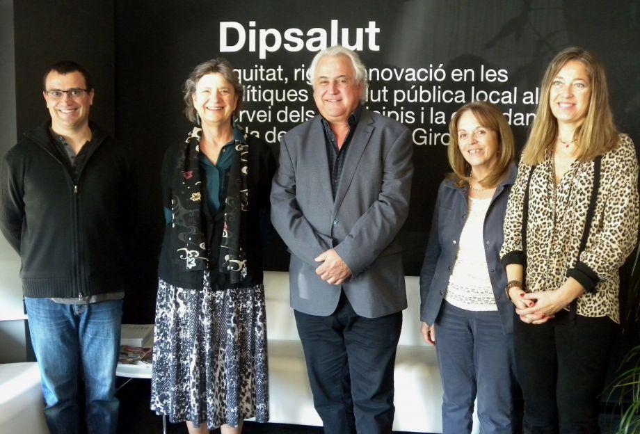 Pau Batlle, Josep M. Corominas, Dolors Juvinyà, i Sílvia Oliveras