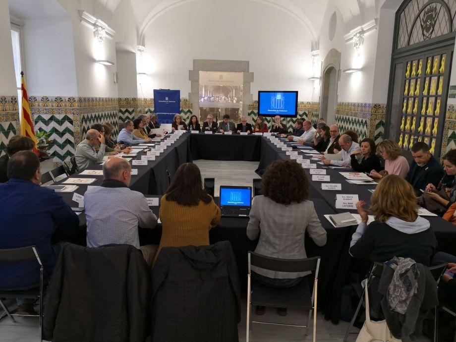 Imatge de la reunió del Consell Territorial de Salut Pública. Font: Generalitat de Catalunya
