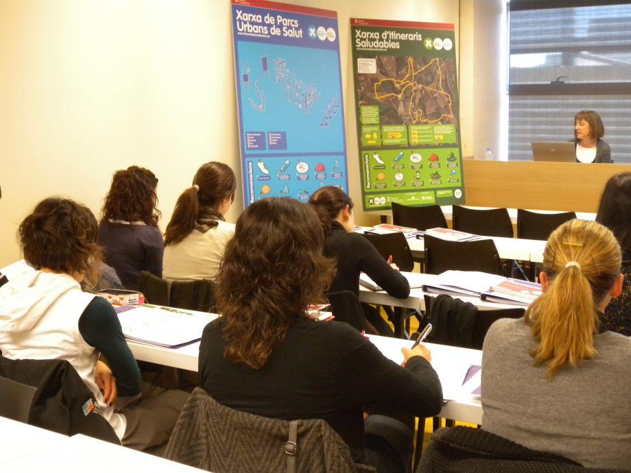 Curs de Formació per a dinamitzadors de Parcs Urbans de Salut i Xarxes d'Itineraris Saludables