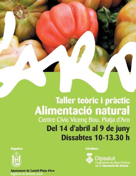 Taller d’alimentació natural a Platja d’Aro