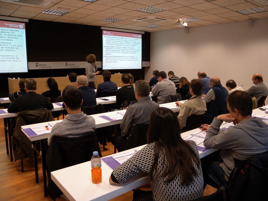 Un dels cursos organitzats per Dipsalut