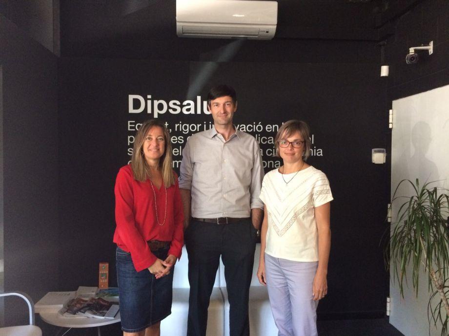 Visita del director i la gerent de l'IDIGBI