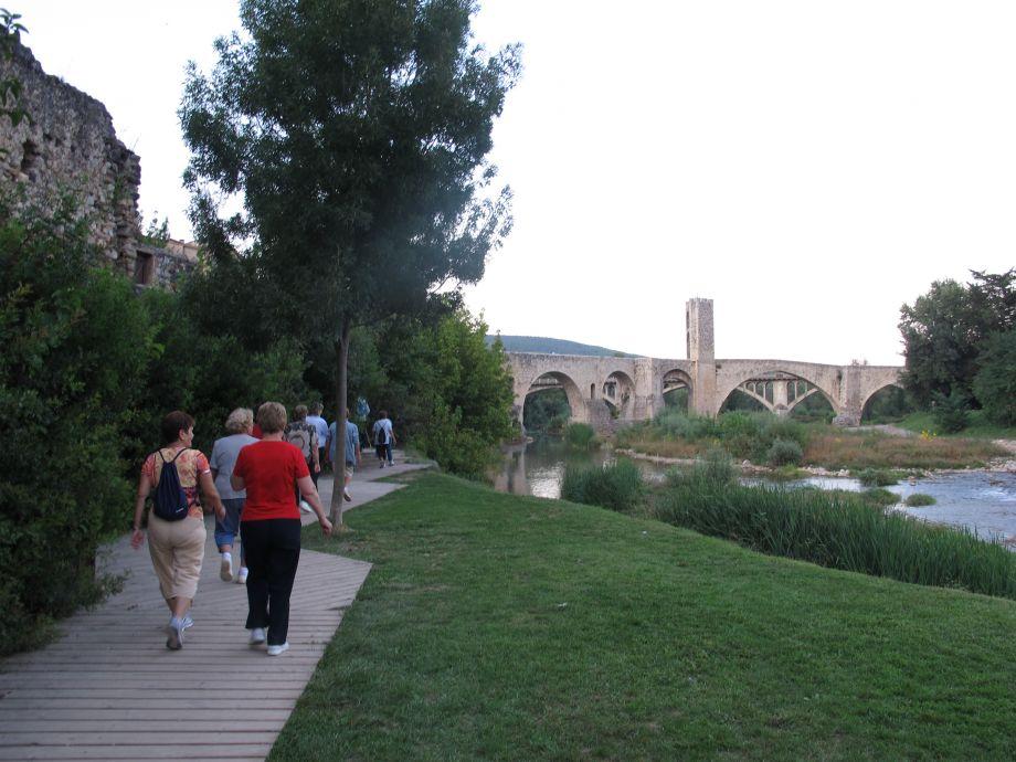 Sessió de dinamització de la Xarxa d'Itineraris Saludables de Besalú