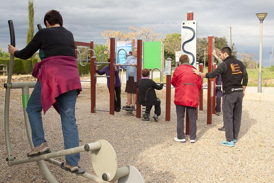 Tornen les dinamitzacions als Parcs Urbans de Salut i a les Xarxes d’Itineraris Saludables
