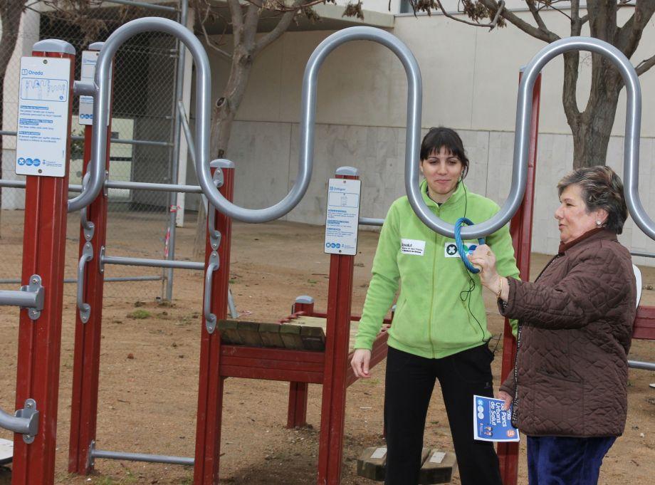 Dipsalut i l’Ajuntament de Blanes han inaugurat els Parcs Urbans de Salut del municipi