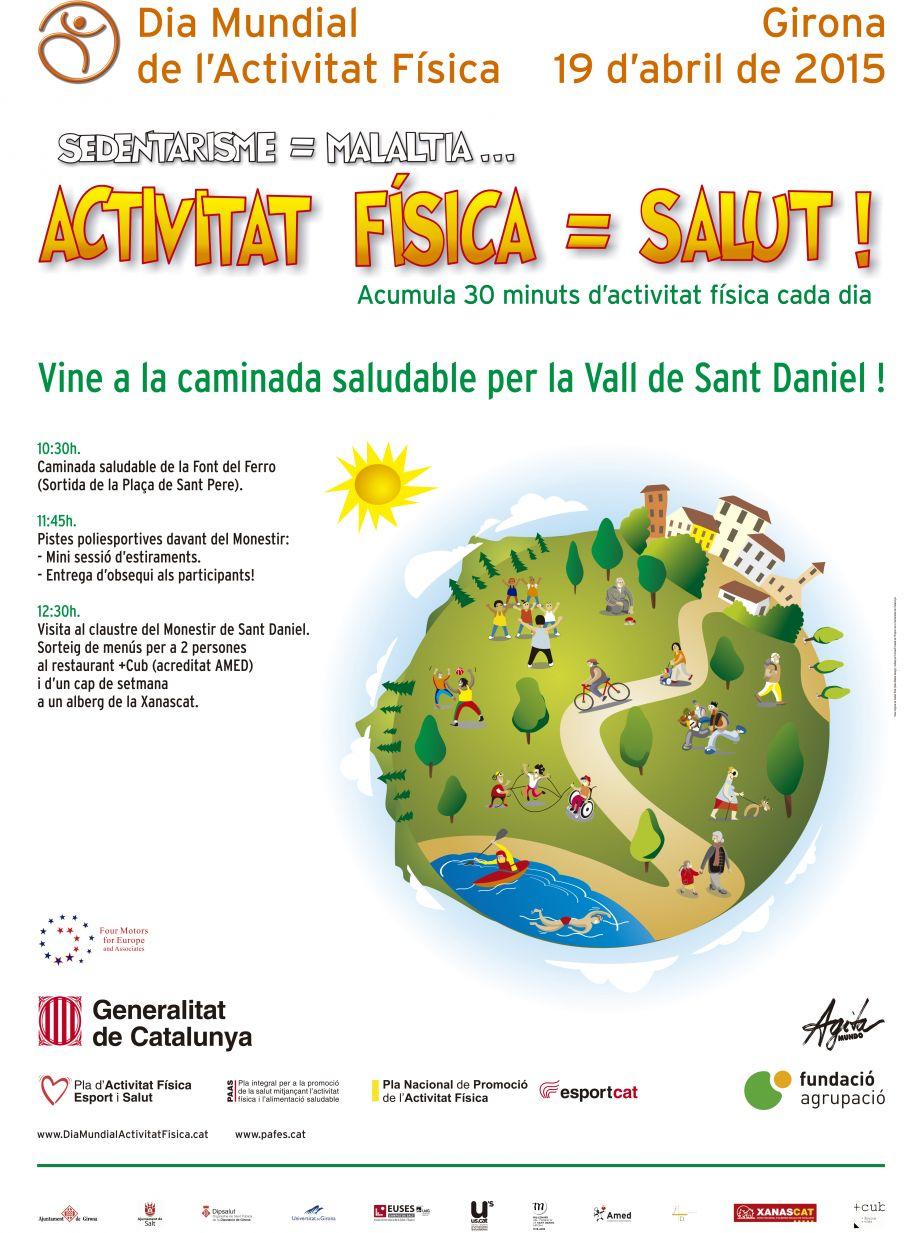 Cartell Dia Mundial de l'Activitat Física 2015