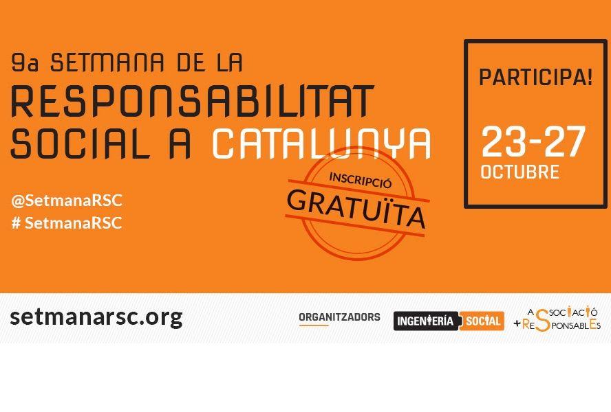 Cartell de la 9a Setmana de la Responsabilitat Social