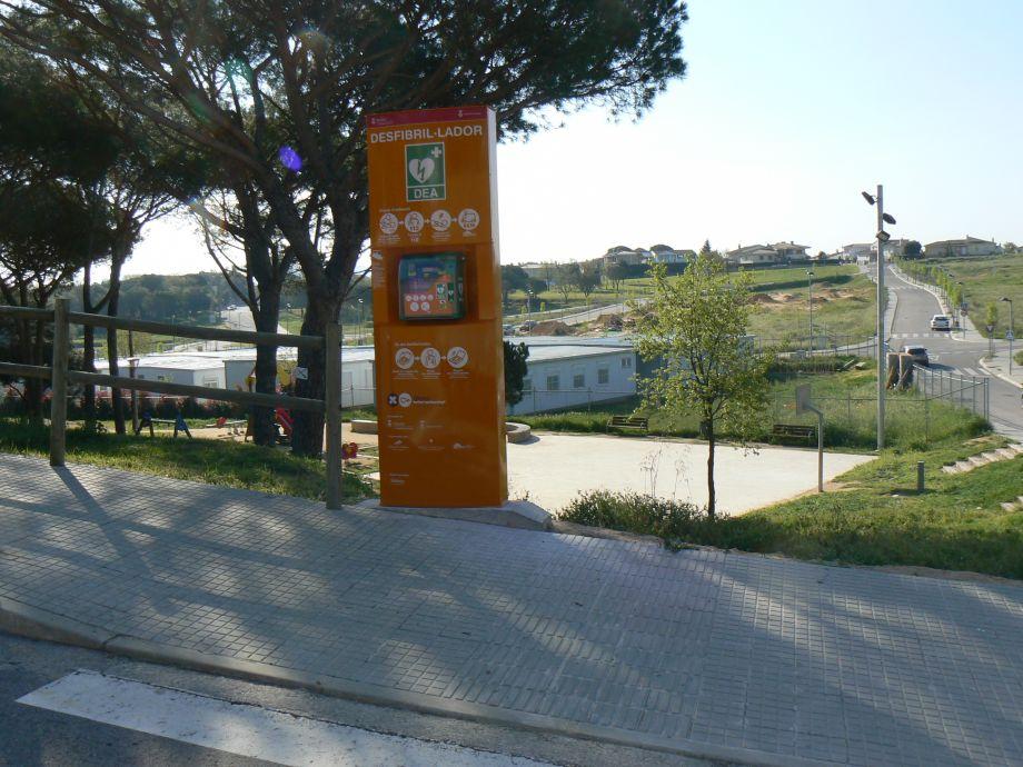 Desfibril·lador fix instal·lat al municipi de Sils