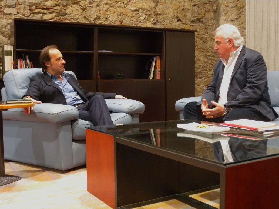 Dipsalut i la Universitat de Girona es refermen en la voluntat de treballar plegats per a la promoció de la salut