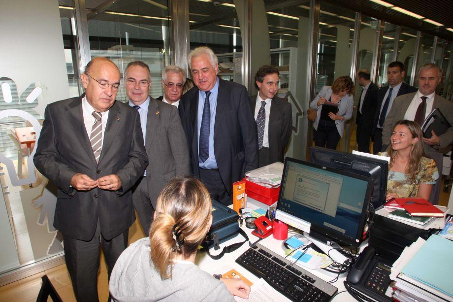 El conseller de Salut visita Dipsalut