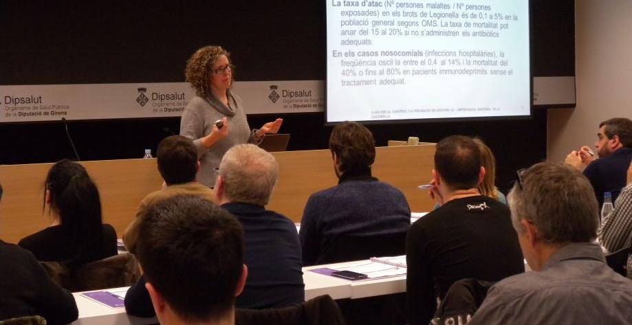 Imatge d'arxiu d'un dels cursos per a la prevenció i control de la legionel·losi