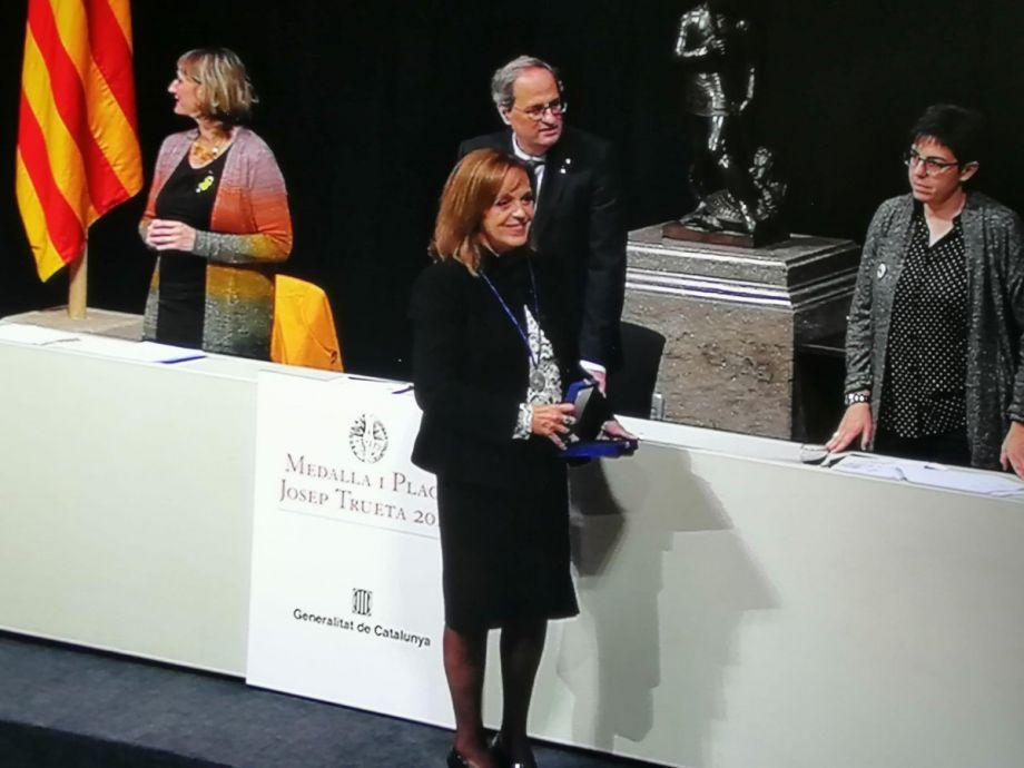 La directora de la Càtedra de Promoció de la Salut, distingida amb la medalla al mèrit sanitari