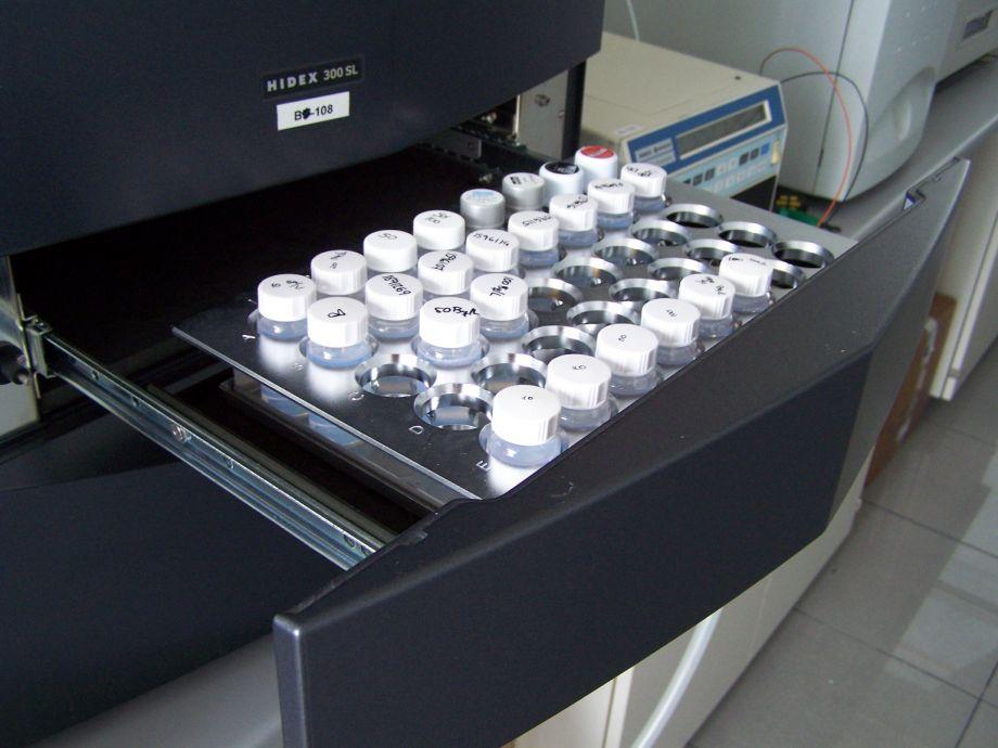 Controls de substàncies radioactives a l’aigua 