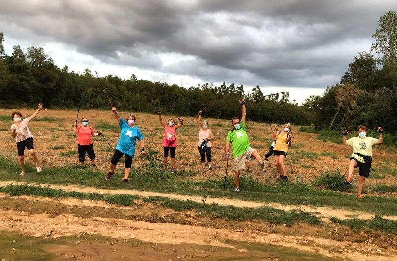 Imatge d'una de les sessions de dinamització del programa de Parcs i Itineraris