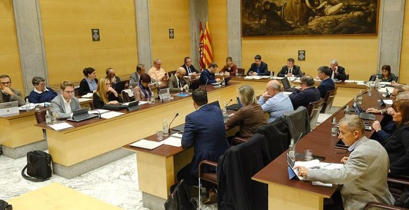 Fotografia del Ple de la Diputació de Girona aquest 22 de novembre
