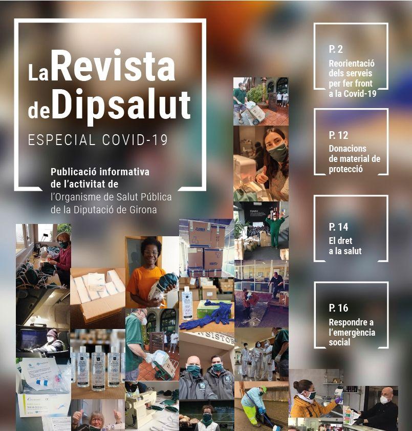 Portada de la Revista de Dipsalut n.27, especial COVID-19