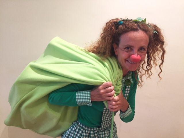 Imatge de l'obra "El sac de les emocions". Autoria: Companyia la Bleda