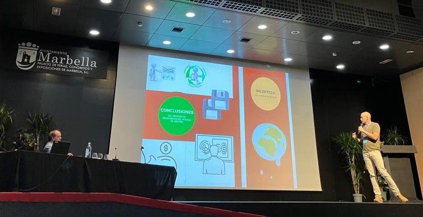 El Tècnic de Salut Ambiental de Dipsalut, Alberto Ortega, participant al Congrés Internccional Ecoplayas 2023