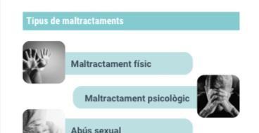 Díptic prevenció i detecció del malatractament a persones grans del Servei de Teleassistència de Dipsalut