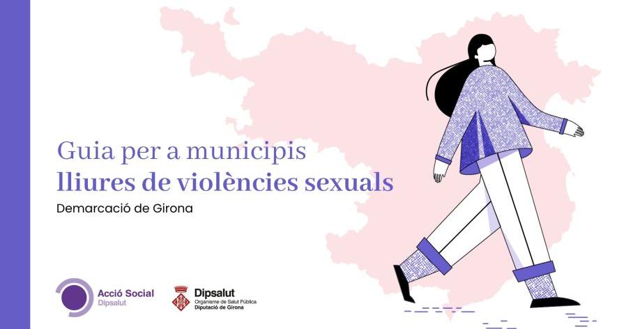 Portada de la Guia virtual per a municipis lliures de violències sexuals de Dipsalut