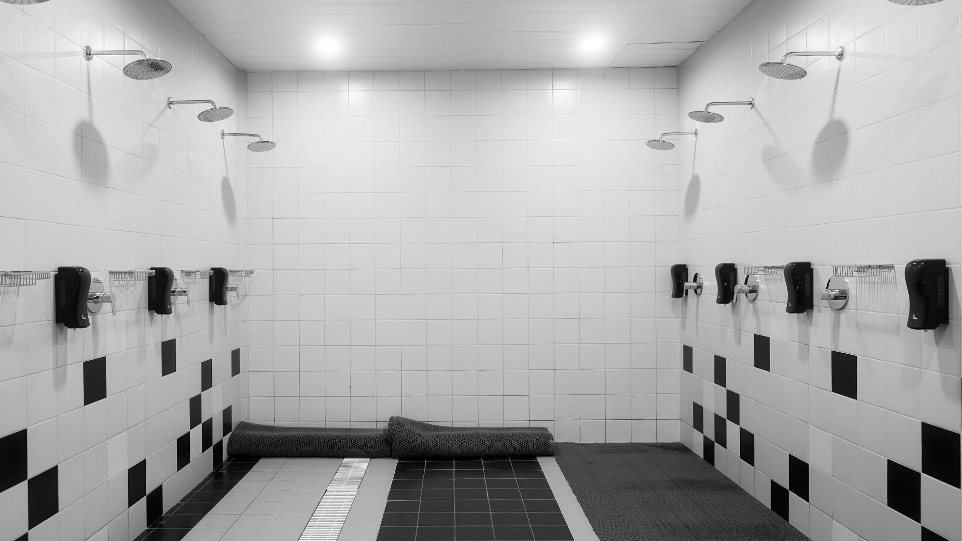 dutxes d'un vestuari