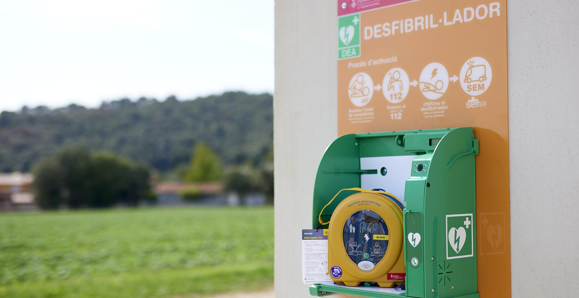 Desfibril·lador Extern Automàtic fixe de Dipsalut