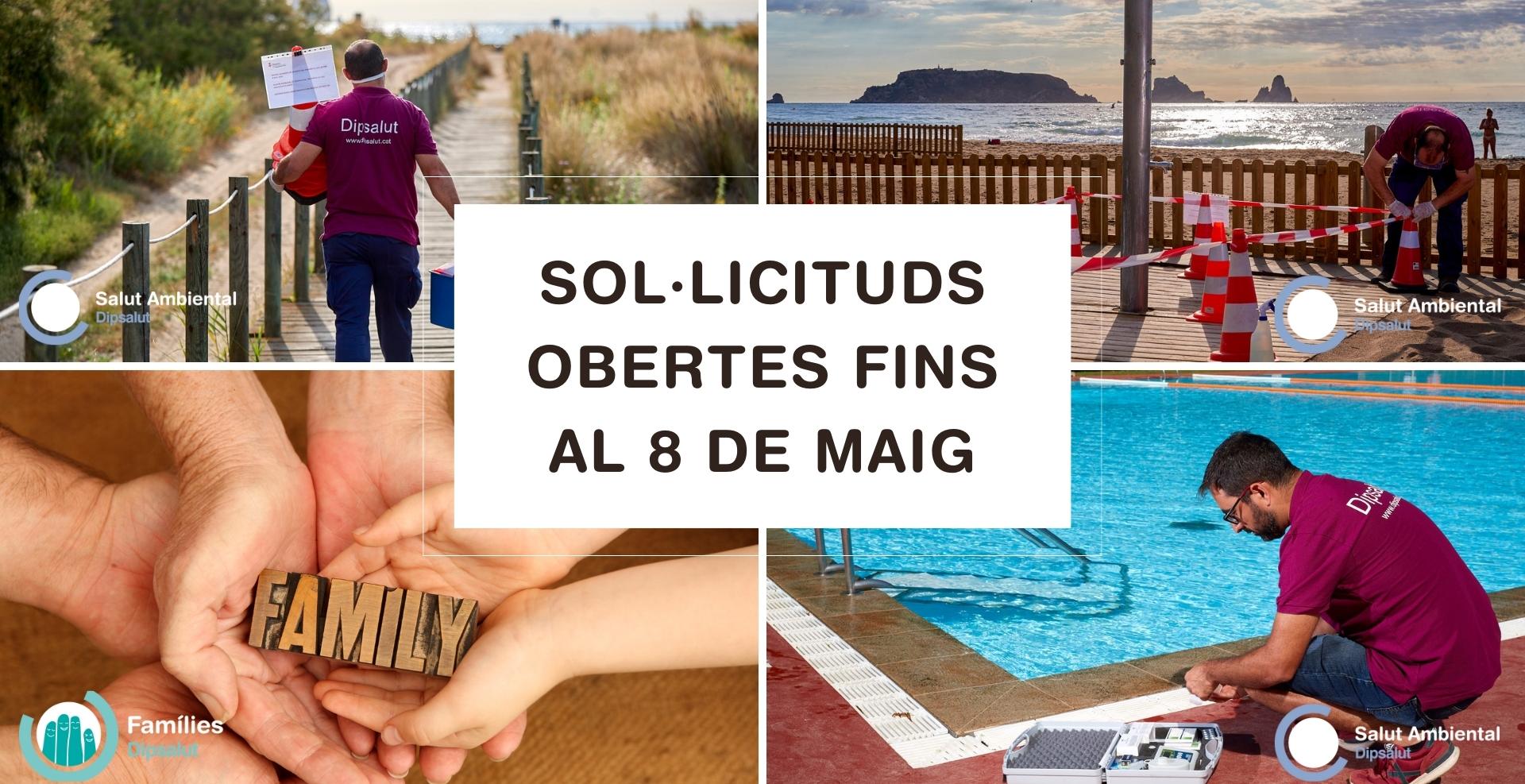obert el període de sol·licitud per als programes de salubritat a piscines i platges i per al programa per a famílies de Dipsalut
